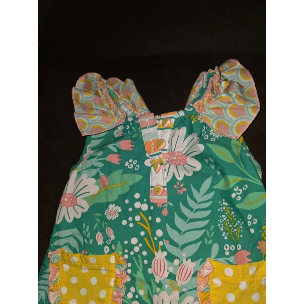 Wildflowers Wild flowers floral‎ pineapple cactus dress size 2t